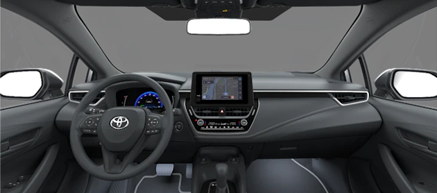 Interiørbilde: Foran