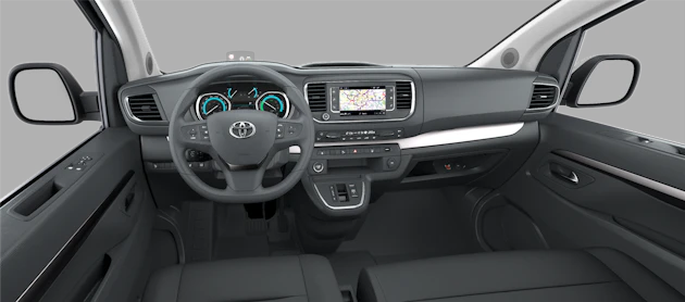 Interiørbilde: Foran